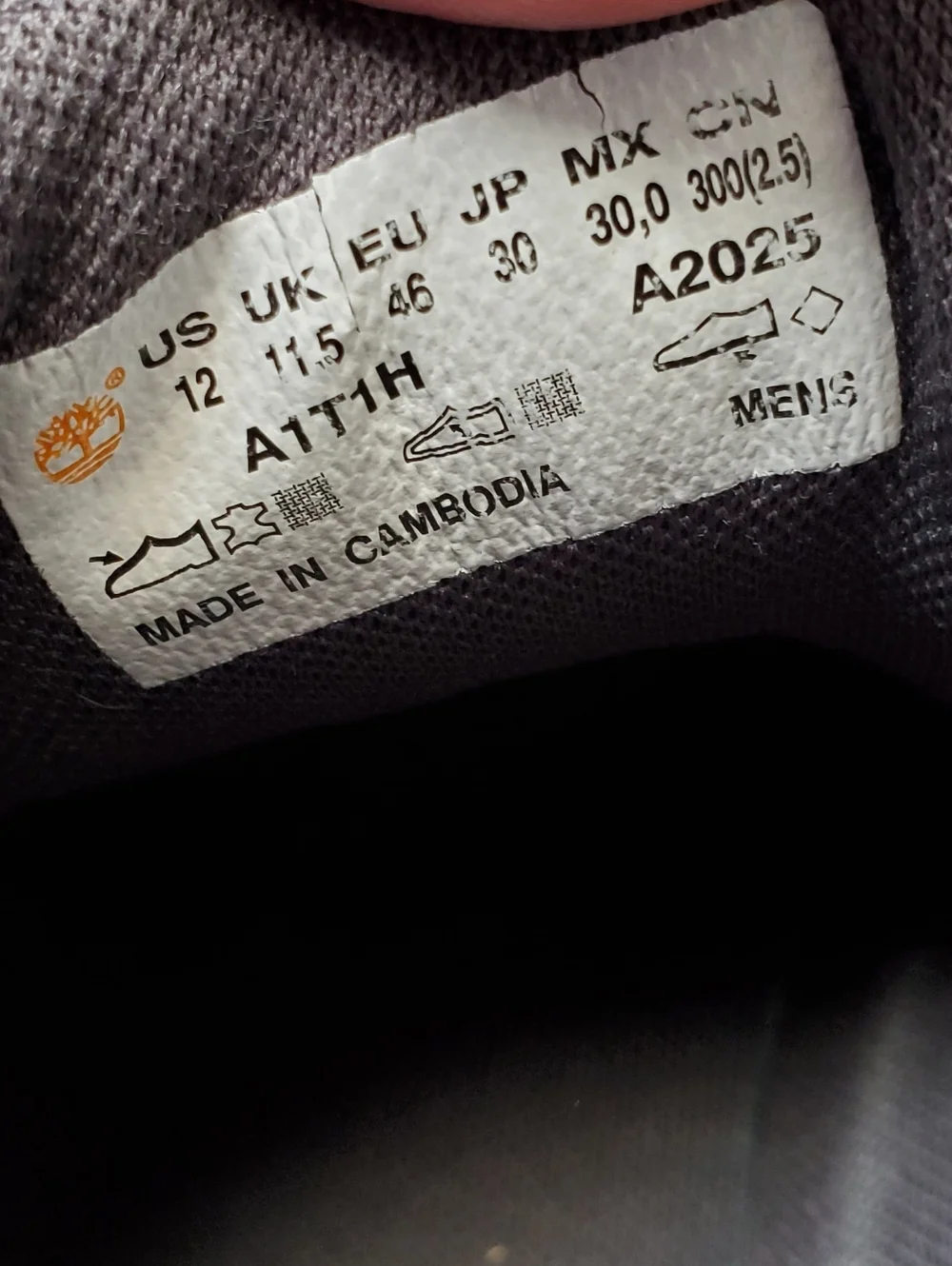 Timberland Men's Davis Square Chukka Shoe Size Mens 12 In Dark Gray